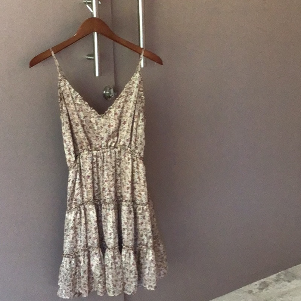 Floral Spaghetti Strap Dress